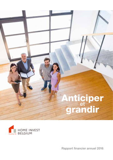Miniature Home Invest Belgium Rapport annuel 2016