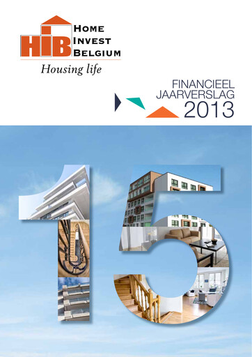 Miniature Home Invest Belgium Rapport annuel 2013