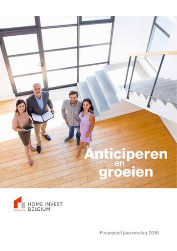Miniature Home Invest Belgium Rapport annuel 2016