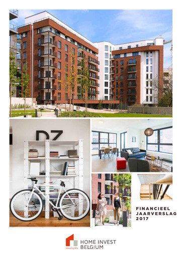 Miniature Home Invest Belgium Rapport annuel 2017