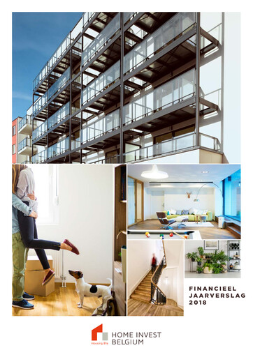 Miniature Home Invest Belgium Rapport annuel 2018