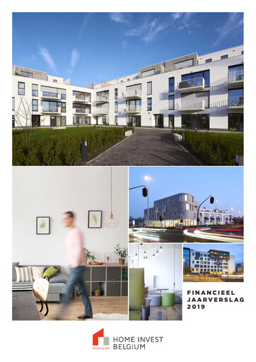 Miniature Home Invest Belgium Rapport annuel 2019