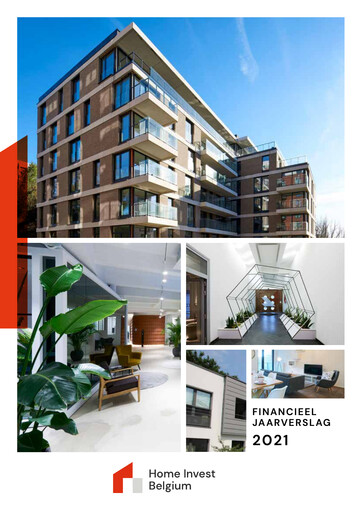 Miniature Home Invest Belgium Rapport annuel 2021