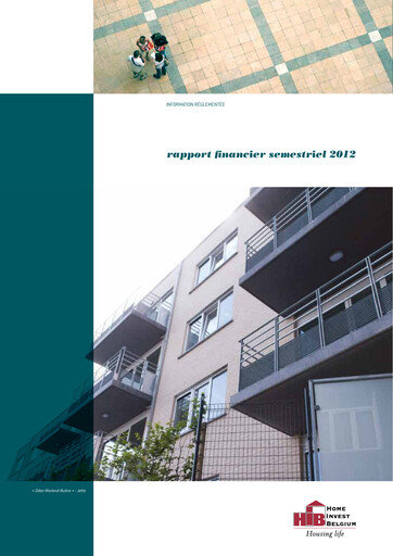Thumbnail Home Invest Belgium Half-year Report 2012-h1