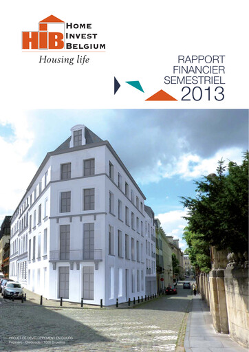 Thumbnail Home Invest Belgium Half-year Report 2013-h1