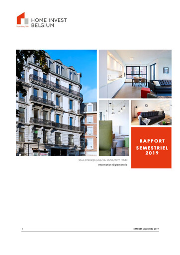 Thumbnail Home Invest Belgium Half-year Report 2019-h1