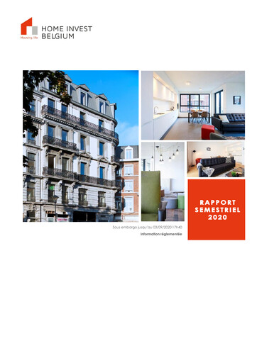 Thumbnail Home Invest Belgium Half-year Report 2020-h1