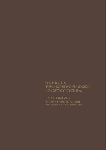 Thumbnail Quercus TFI Annual Report 2016