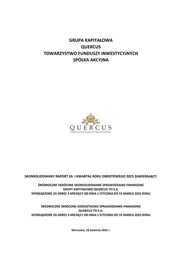 Thumbnail Quercus TFI Quarterly Report 2025-q1