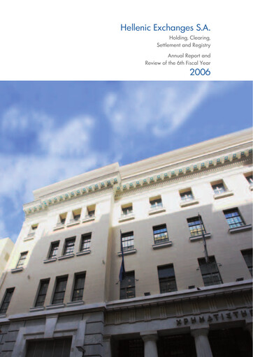 Thumbnail ATHEX  (Athens Stock Exchange) Annual Report 2006