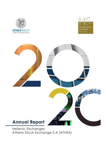 Thumbnail ATHEX  (Athens Stock Exchange) Annual Report 2020