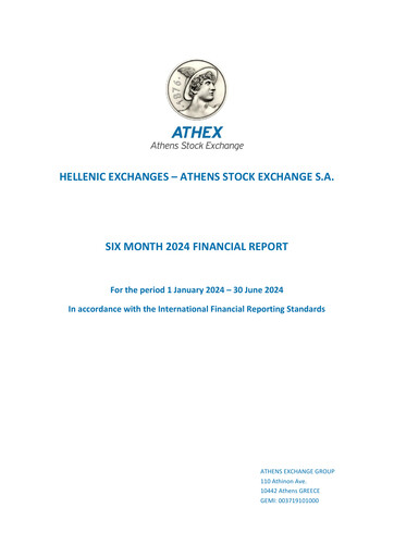 Thumbnail ATHEX  (Athens Stock Exchange) Half-year Report 2024-h1