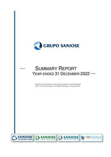 Thumbnail Grupo Empresarial San José Financial Report 2022