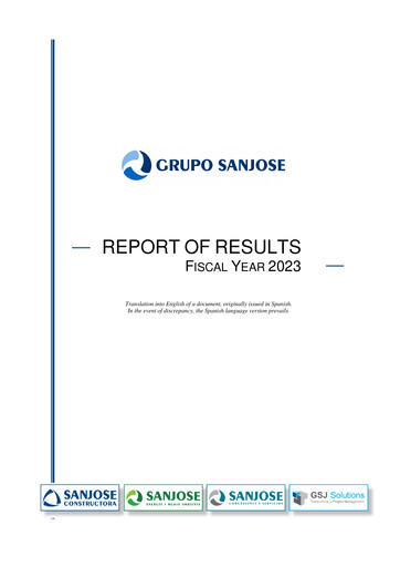 Thumbnail Grupo Empresarial San José Financial Report 2023