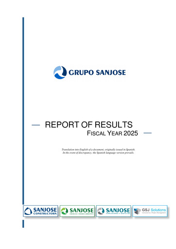 Thumbnail Grupo Empresarial San José Financial Report 2025