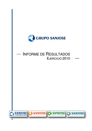 Thumbnail Grupo Empresarial San José Financial Report 2010