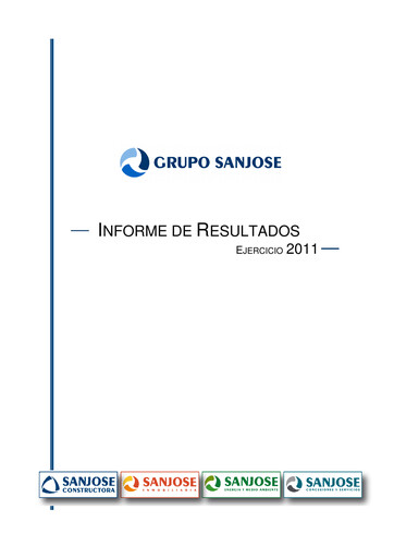Thumbnail Grupo Empresarial San José Financial Report 2011