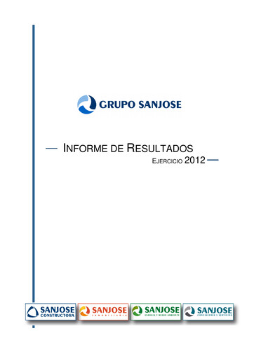 Thumbnail Grupo Empresarial San José Financial Report 2012
