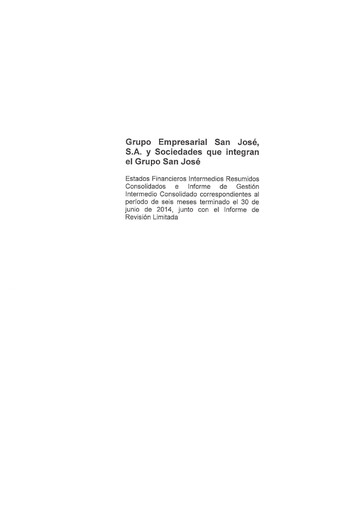 Thumbnail Grupo Empresarial San José Financial Statement 2014-h1