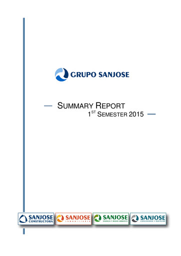 Thumbnail Grupo Empresarial San José Half-year Report 2015-h1