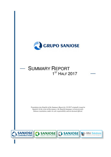 Thumbnail Grupo Empresarial San José Half-year Report 2017-h1