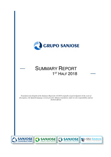Thumbnail Grupo Empresarial San José Half-year Report 2018-h1