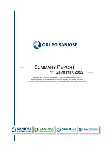 Thumbnail Grupo Empresarial San José Half-year Report 2022-h1