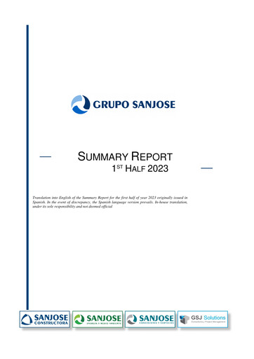 Thumbnail Grupo Empresarial San José Half-year Report 2023-h1