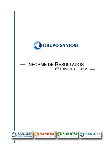 Thumbnail Grupo Empresarial San José Quarterly Report 2012-q1