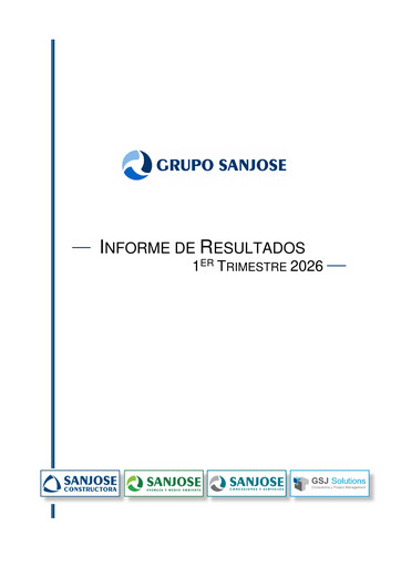 Thumbnail Grupo Empresarial San José Quarterly Report 2026-q1