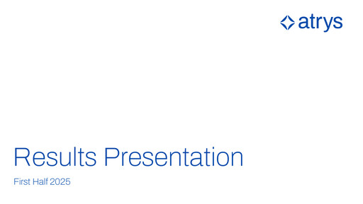 Vorschaubild Atrys Health Halbjahresbericht 2025-h1