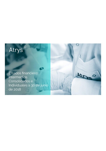 Thumbnail Atrys Health Half-year Report 2018-h1