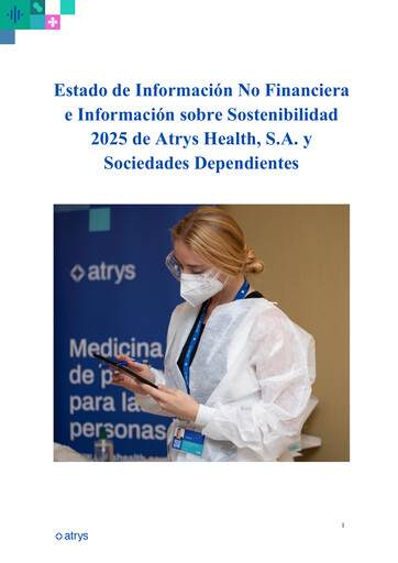 Thumbnail Atrys Health Sustainability Report 2025