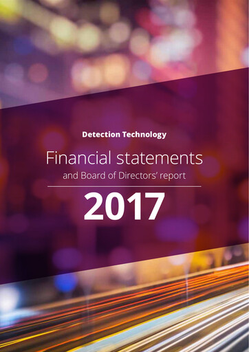 Thumbnail Detection Technology Financial Statement 2017