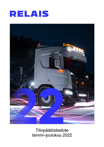 Vorschaubild Relais Group Oyj Finanzbericht 2022