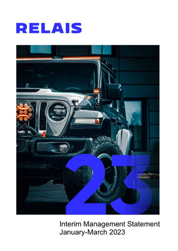 Thumbnail Relais Group Oyj Quarterly Report 2023-q1