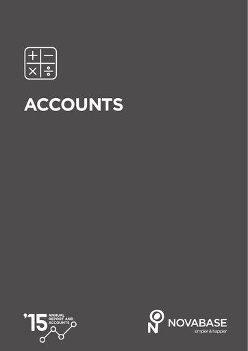 Thumbnail Novabase Financial Statement 2015