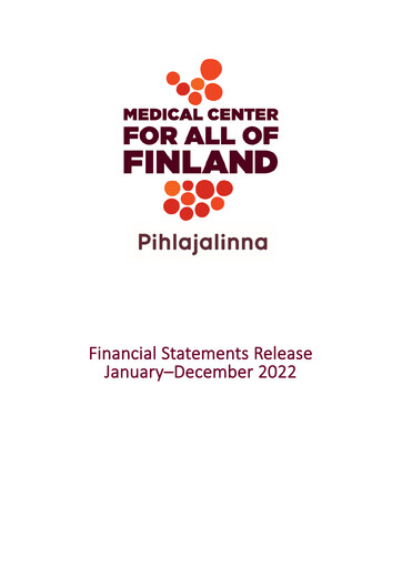 Miniature Pihlajalinna Oyj Rapport financier 2022
