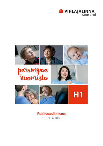 Miniature Pihlajalinna Oyj Rapport semestriel 2016-h1
