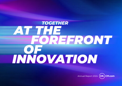 Vorschaubild CM.com Jahresbericht 2024