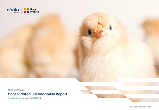 Thumbnail AB Akola Group Sustainability Report 2023-2024