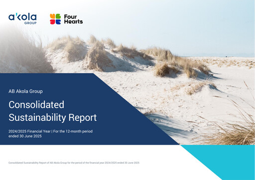 Thumbnail AB Akola Group Sustainability Report 2024-2025