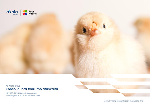 Thumbnail AB Akola Group Sustainability Report 2023-2024