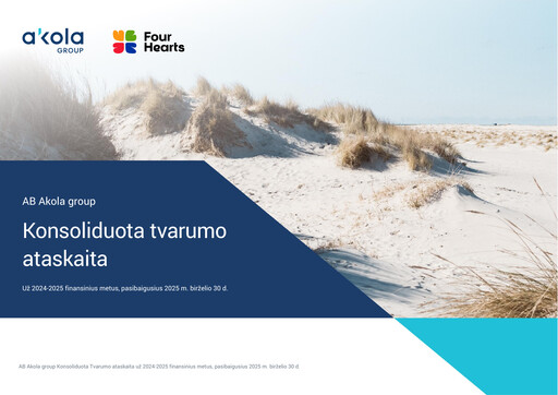 Thumbnail AB Akola Group Sustainability Report 2024-2025