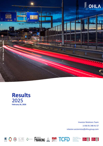 Thumbnail Obrascón Huarte Lain Financial Report 2025