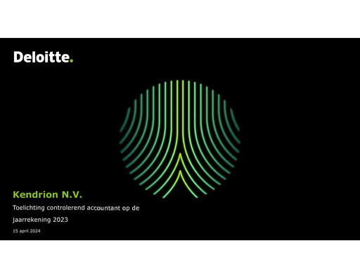 Thumbnail Kendrion Financial Report 2023