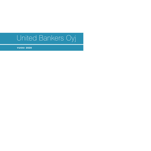 Thumbnail United Bankers Oyj Annual Report 2020