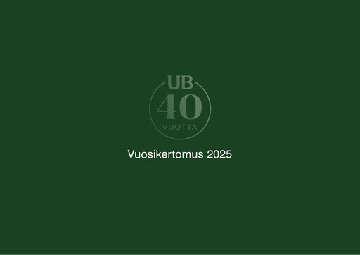 Thumbnail United Bankers Oyj Annual Report 2025