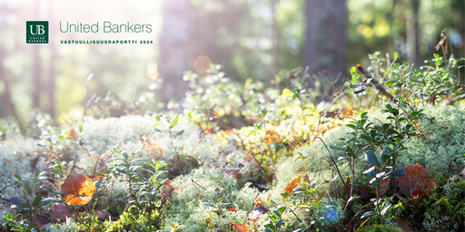 Thumbnail United Bankers Oyj Sustainability Report 2024