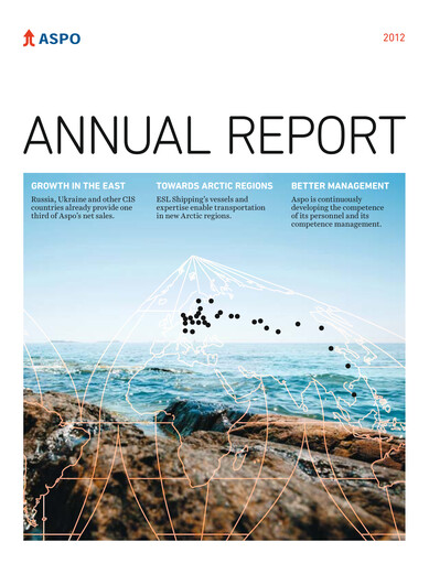Thumbnail Aspo Oyj Annual Report 2012